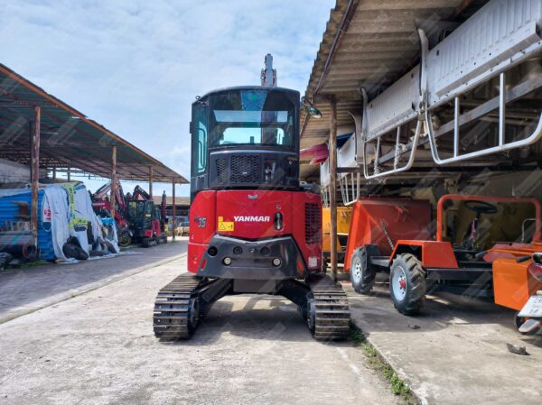 รถขุดยันม่าร์ YANMAR รุ่น ViO35-7 ตู้แอร์-โครงหลังคา [3.6-3.7 ตัน] - Image 6